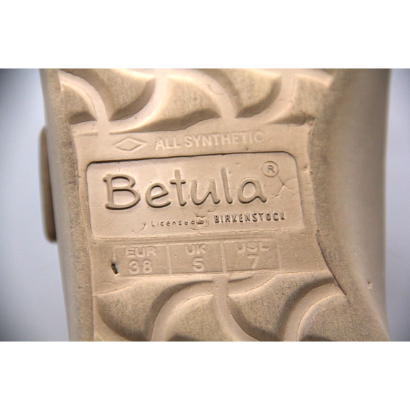 Birkenstock Betula EVA Arizona Sandals Womens Size 7 EU38 Brown Slip On Comfort - Picture 7 of 7